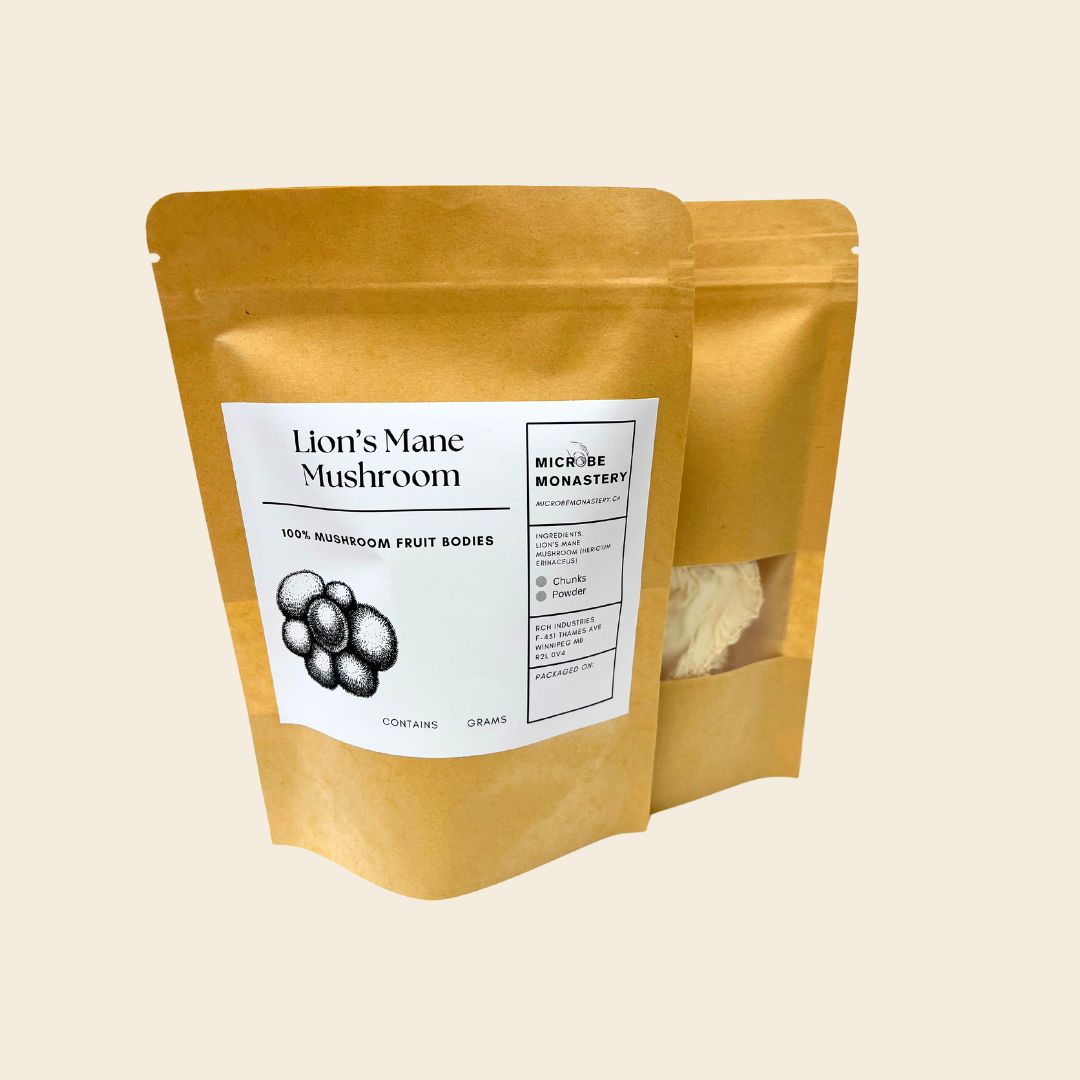 Dehydrated Lion's Mane Mushroom