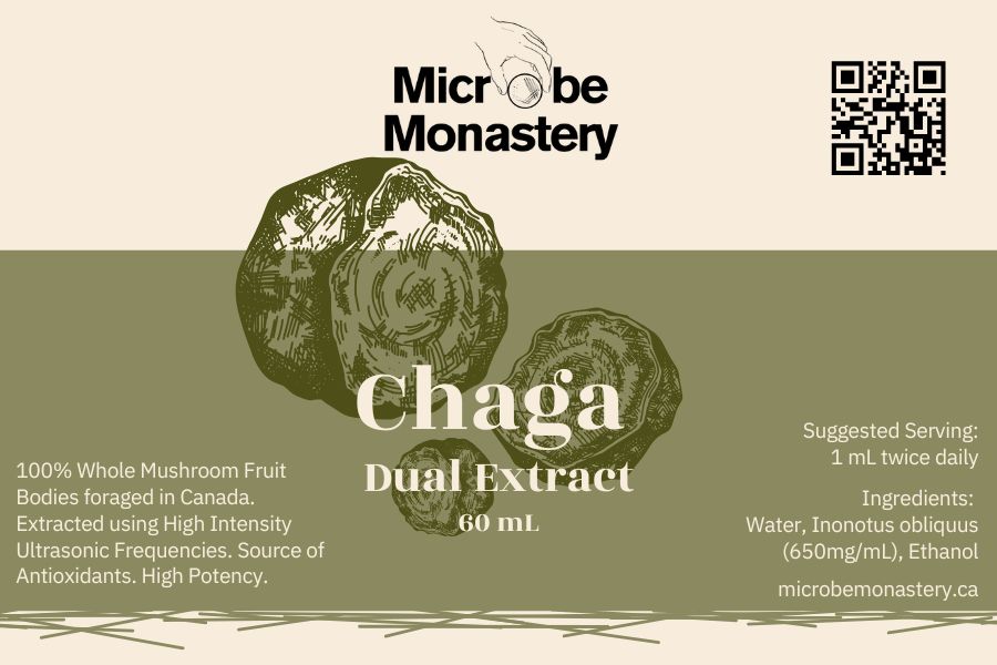Chaga Mushroom Dual Extract Tincture