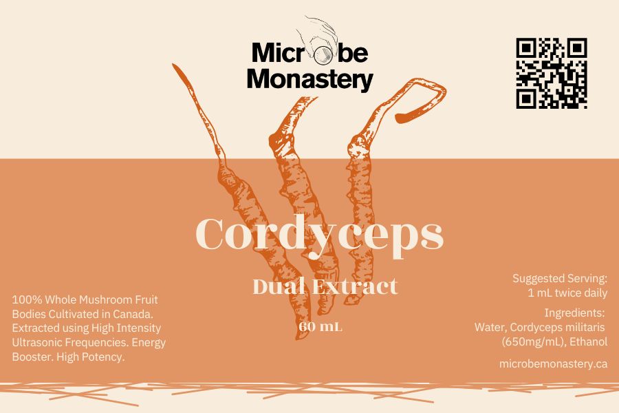Cordyceps Mushroom Dual Extract Tincture