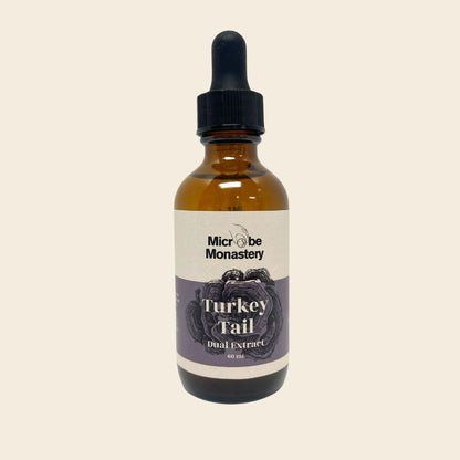 Turkey Tail Mushroom Dual Extract Tincture