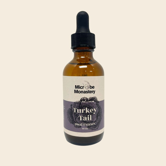 Turkey Tail Mushroom Dual Extract Tincture