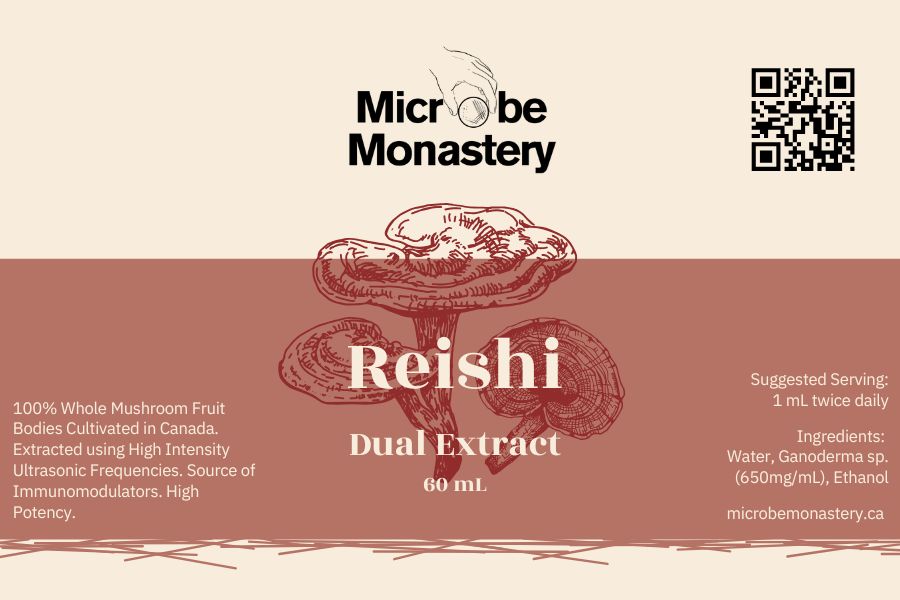 Reishi Mushroom Dual Extract Tincture