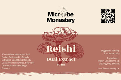Reishi Mushroom Dual Extract Tincture
